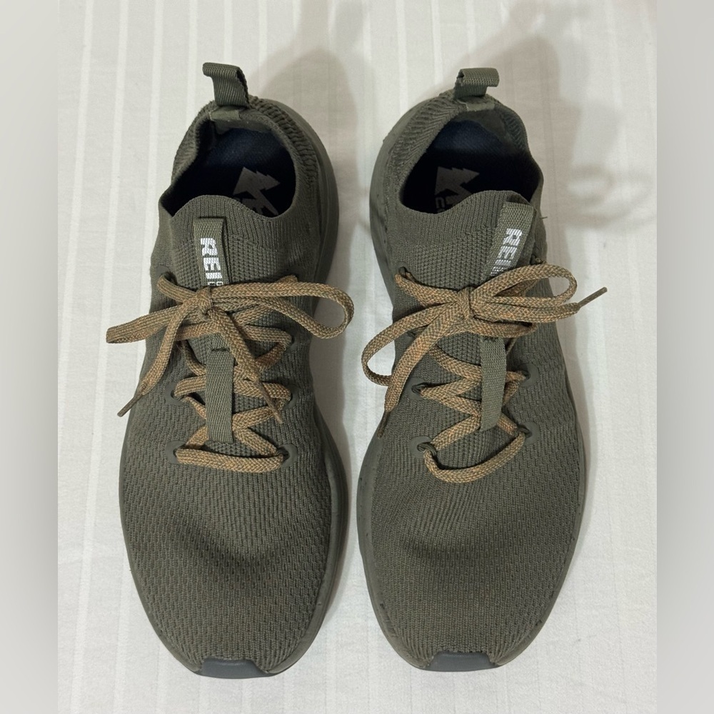 REI Co-op Beyonder Sneakers Olive Green Athletic Sock Knit Mesh Women's 9.5 - Picture 4 of 14